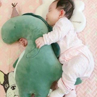 Gấu bông khủng long xanh