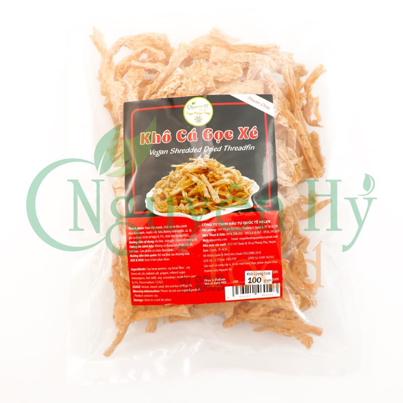 Khô Cá Gộc Xé Chay Nguyên Hỷ - 100g