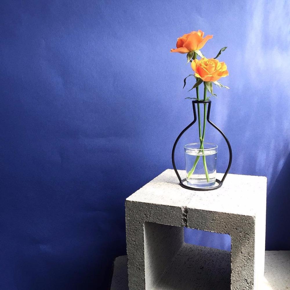 Giá Đỡ Chậu Hoa Bằng Kim Loại Phong Cách Bắc Âu Hiện Đại Dành Cho Trang Trí Nhà Cửa