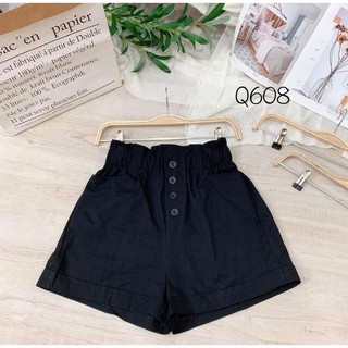 quần short kaki nút lưng thun