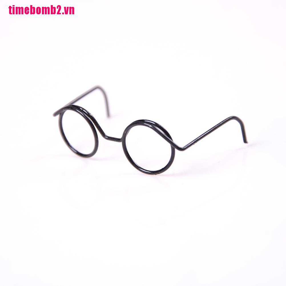 Bộ 2 mắt kính gọng tròn đáng yêu cho búp bê tỉ lệ 1/ 6 30cm