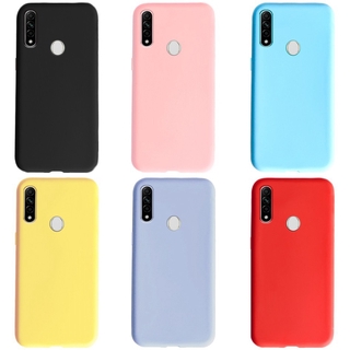 Candy Case OPPO A5 A9 A31 2020 A12 A12e A5s A7 A3s A5 A92s Cute Slim TPU Matte Soft Cover Oppo A 3S 5S Phone Casing