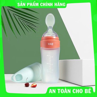 Bình Thìa Ăn Dặm Cao Cấp AAG Hàn Quốc Cho Bé #shopemmiu