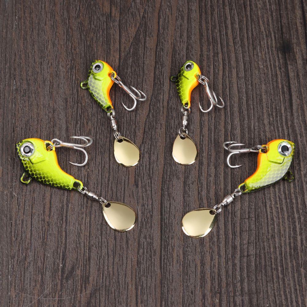 Mồi Câu Cá Giả Bằng Kim Loại Rung