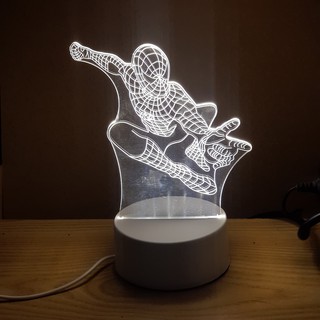 Đèn LED 3D DECOFU Hiện đại, Đèn ngủ 3D trang trí phòng ngủ