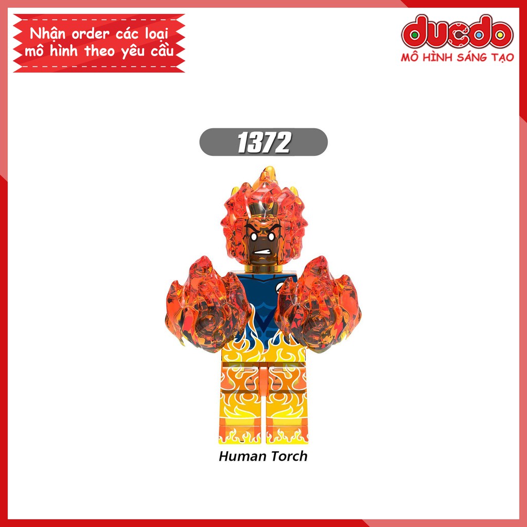 Minifigures các siêu anh hùng Iron Man, The Leader, Scream - Đồ chơi Lắp ghép Xếp hình Mini Mô hình XINH X0271