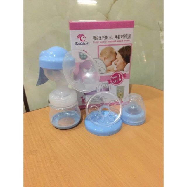 combo 5 máy vắt sữa bằng tay, máy hút sữa bằng tay, tặng túi trữ sữa các mum nhé (si)