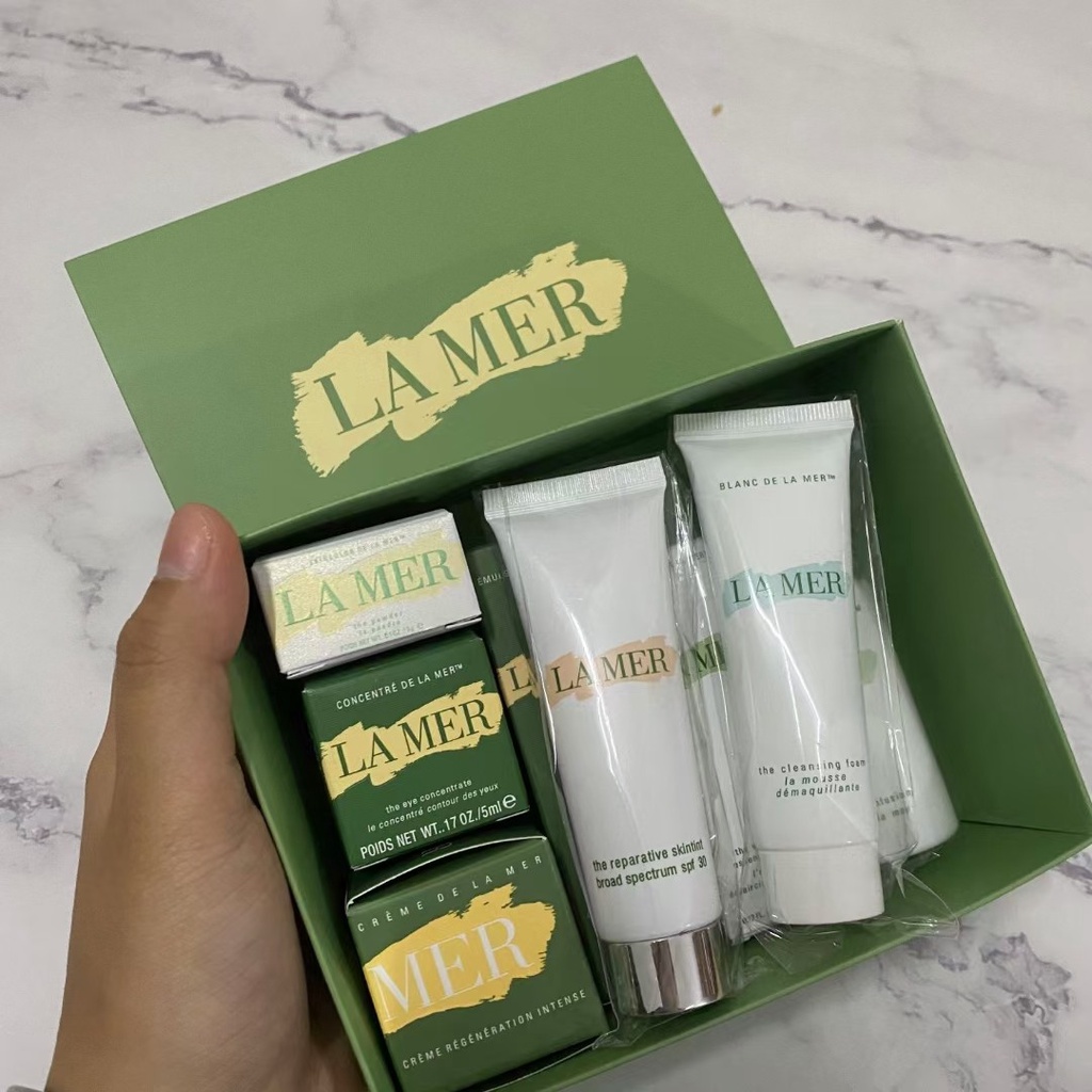 Set 8 món làm trắng dưỡng ẩm/làm trắng da/chống lão hóa LA MER