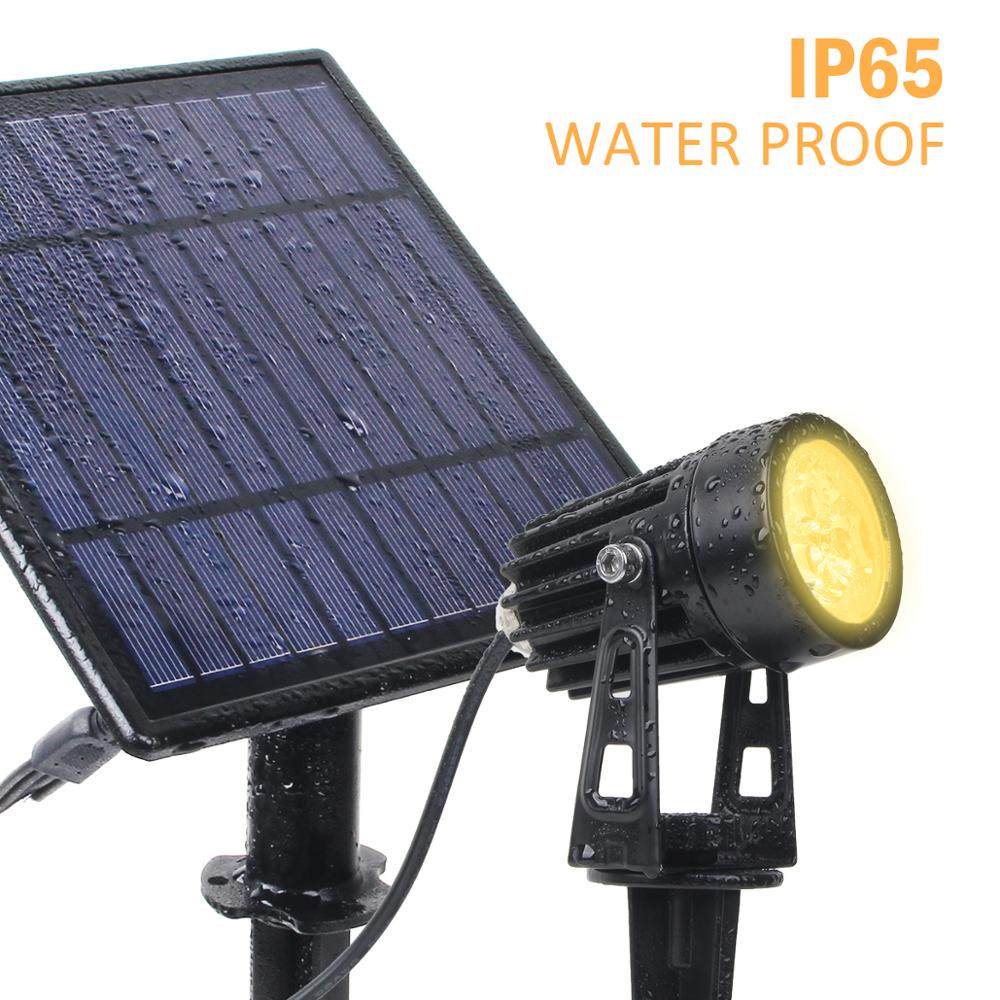 Đèn Led Năng Lượng Mặt Trời Chống Thấm Nước IP65 Trang Trí Sân Vườn