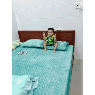 Bộ ga gối muji trần bông cao cấp loại 1