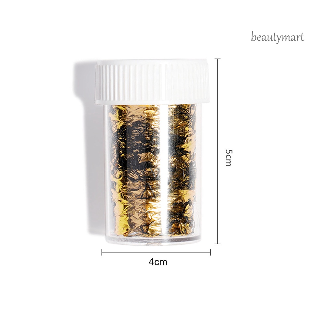 [Hàng mới về] Phụ kiện lá nhôm nhiều màu sắc trang trí móng tay cho nữ