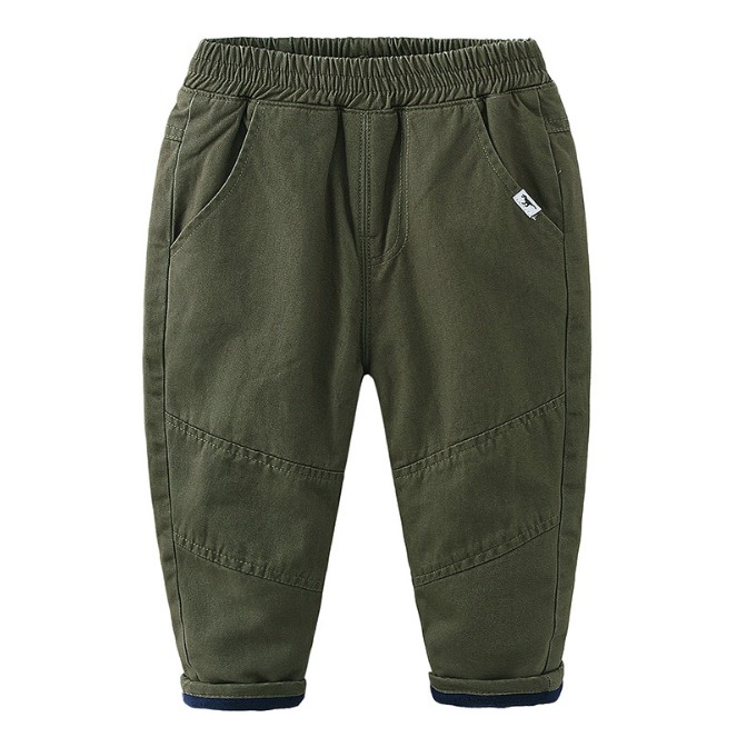 CHÍNH HÃNG_ Quần Kaki Lót Nhung Bé - Trai Hãng 27kids | BigBuy360 - bigbuy360.vn