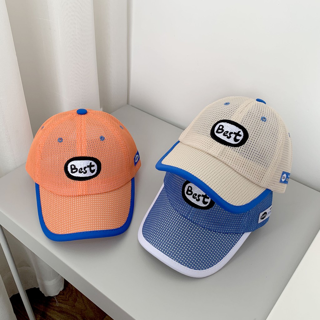 Nón kết phối lưới dễ thương dành cho bé