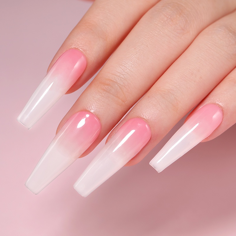 Sơn móng tay gel UR SUGAR UV trắng sữa trong suốt 7ml
