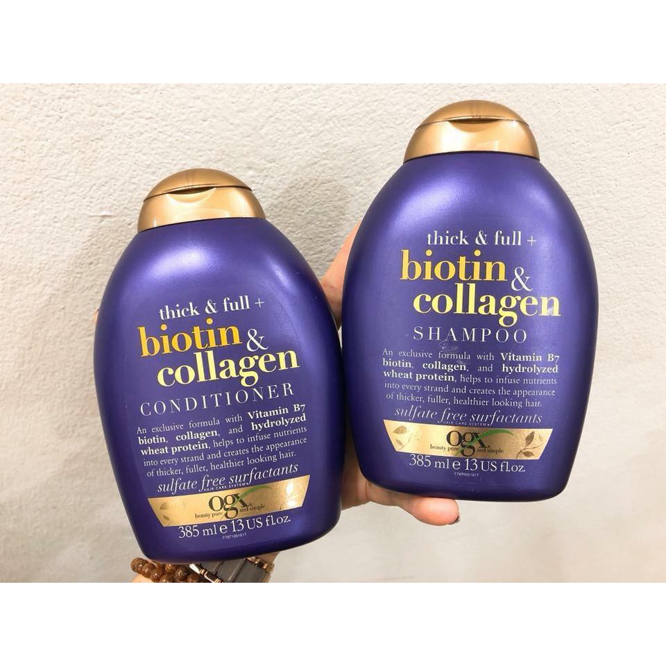 Dầu gội xả Biotin