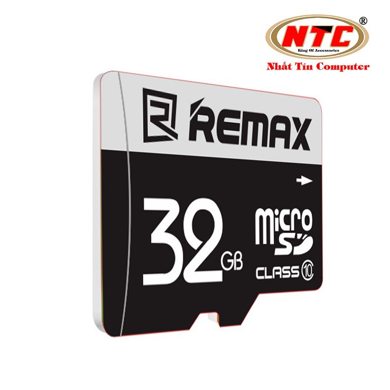 Thẻ nhớ microSDHC Remax 32GB Class 10 80MB/s - Bảo hành 5 năm (Đen)