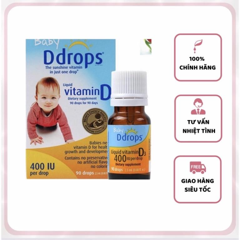 Vitamin D3 Drop 90ml Của Mỹ