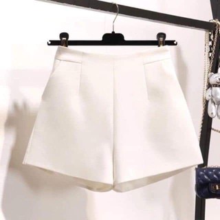Quần short nữ cạp cao Evelyn kiểu dáng basic