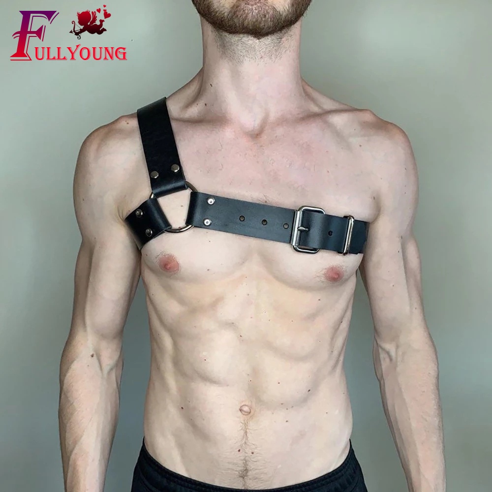 Dây Đeo Vai Da PU Handmade Phong Cách Gothic Punk Thời Trang 2022 Cho Nam
