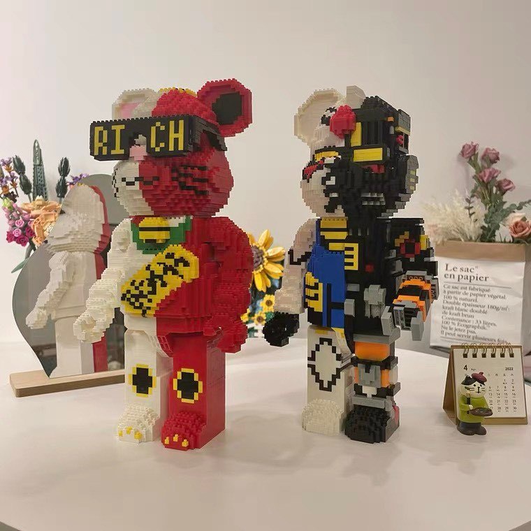 Bộ Đồ Chơi Lắp Ráp Bear brich - Quà Tặng Lưu Niệm