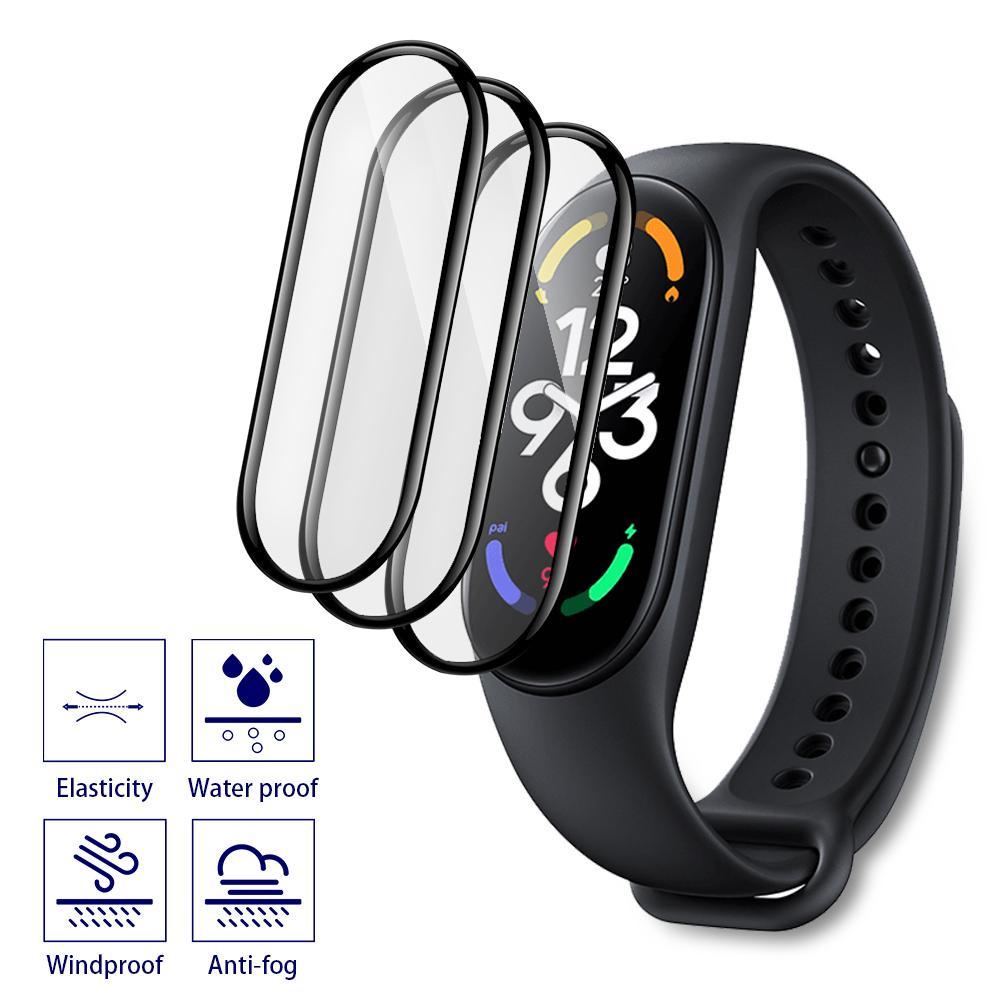 Miếng Dán Bảo Vệ Màn Hình Không Để Lại Dấu Vân Tay 3D Cho Xiaomi Mi Band 7