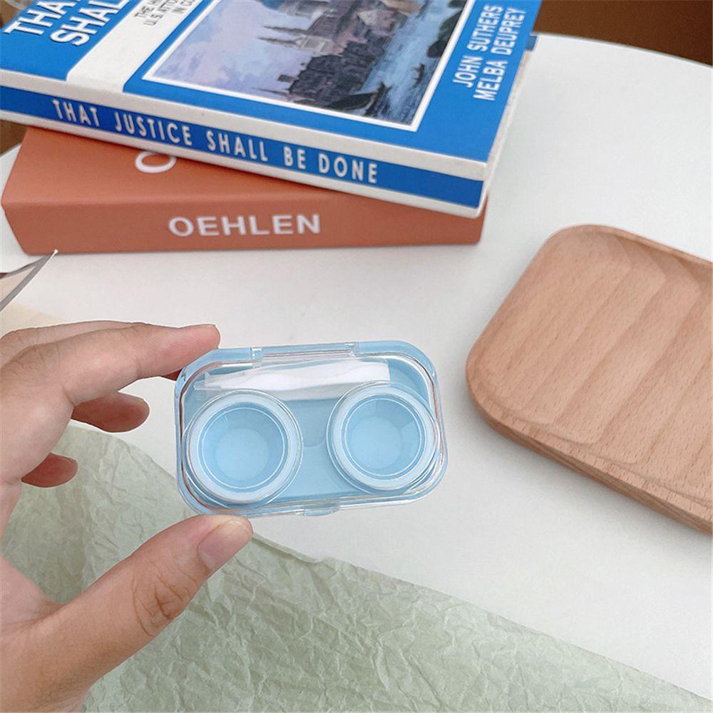 Hộp Đựng Kính Áp Tròng Mini Bằng Cao Su Tiện Dụng