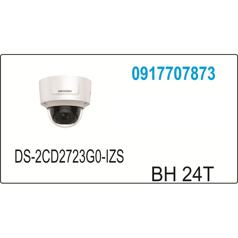 CAMERA HIKVISION DS-2CD2723G0-IZS