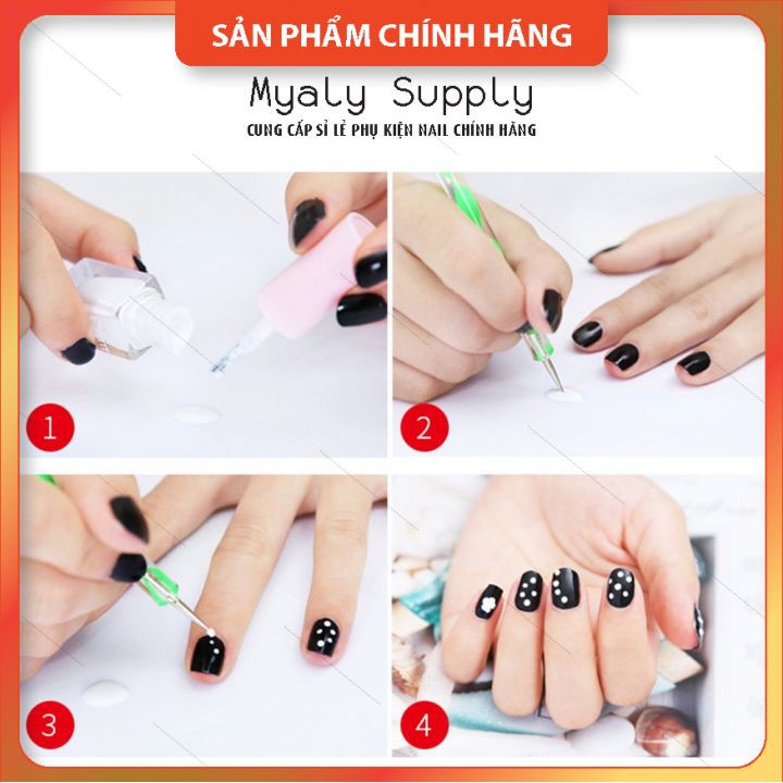 Bộ Bút Chấm Bi Nail Vẽ Móng Set 5 Cái 6544100592781