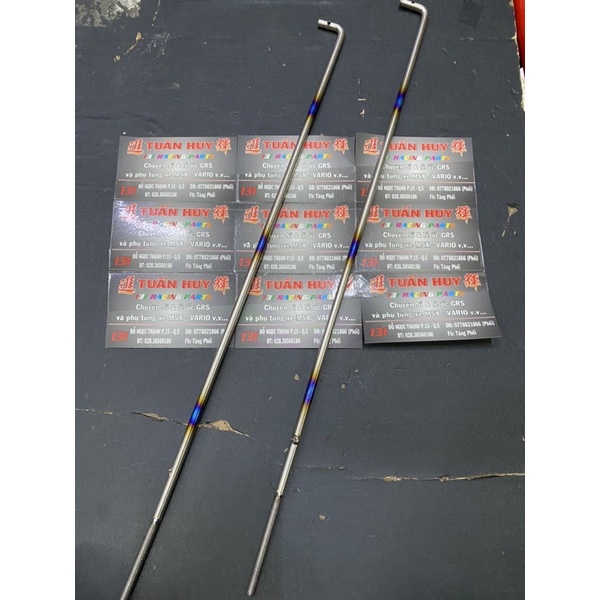 Đũa thắng titan gr5 ptitanium cho yamaha honda sirius si exciter ex 10 2010 wave zx