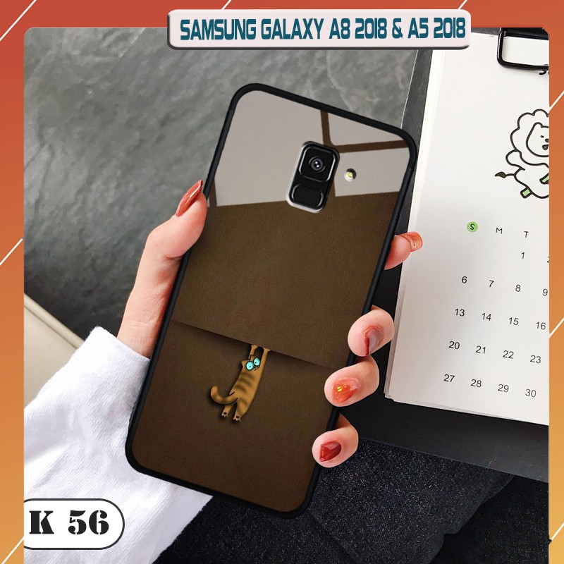 Ốp lưng kính 3D cho Samsung Galaxy A8 -A5