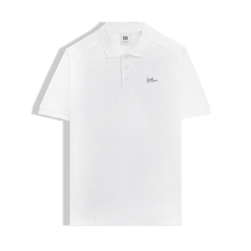 Áo Thun Polo Nam Trơn ICONDENIM Basic Slim Fit Thêu Logo Signature PLEC0004