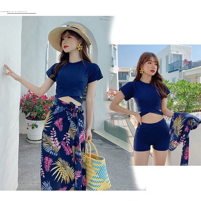 Đồ đi biển nữ HANA bikini 2 mảnh free size mặc đi bơi, đạo biển - sp 19