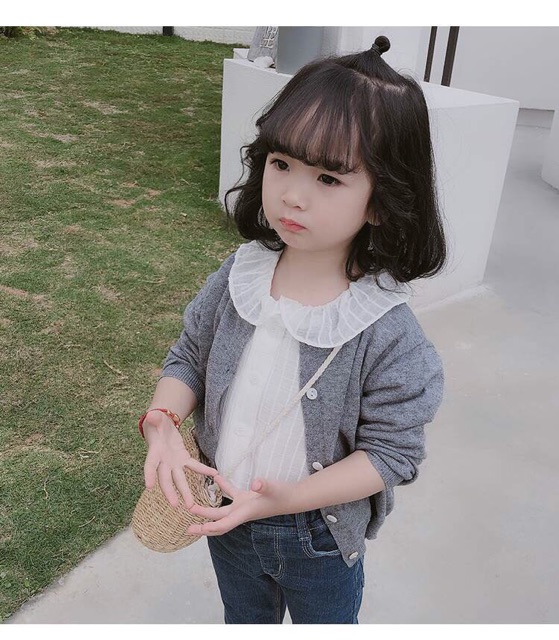 Áo len cadigan bé trai bé gái Korean