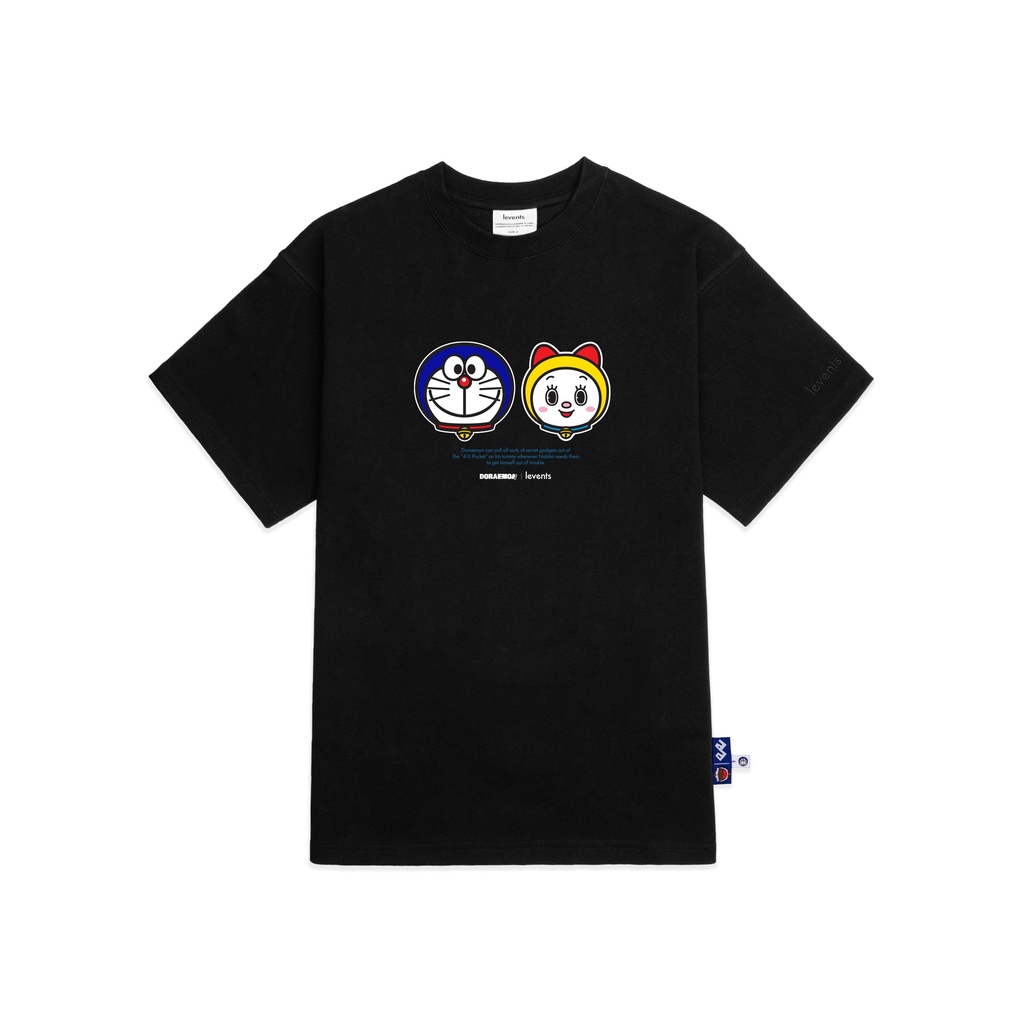 Áo Thun Levents Doraemon Collab/ Black