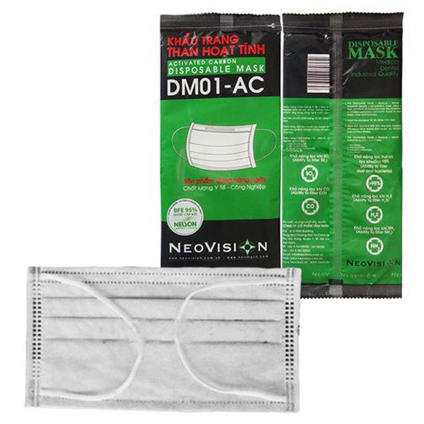 [CHÍNH HÃNG NEOVISION] GÓI KHẨU TRANG THAN HOẠT TÍNH 4 LỚP SIÊU DÀY THAN HOẠT TÍNH CHỐNG BỤI KHÁNG KHUẨN | BigBuy360 - bigbuy360.vn