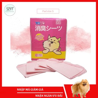 5 cái Tã lót cho chó mèo thú cưng (có mùi hương) Sumiho công nghệ Ý (nhiều Size) có thể dùng lót chuồng