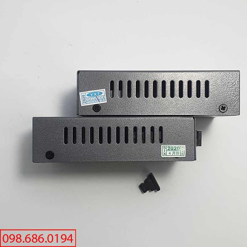 5 Cặp Converter quang HTB-1100s AB nâng cấp chất lượng - Kèm nguồn