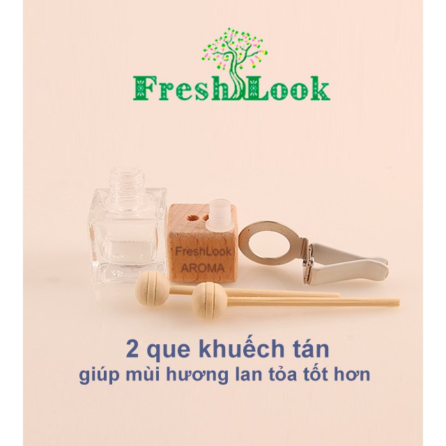 Lọ khuếch tán dùng chứa tinh dầu tự nhiên FreshLook thể tích 10ml - Bình đựng tinh dầu khử mùi xe ô tô, phòng ngủ