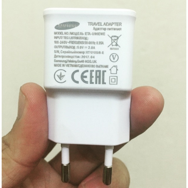 Cốc Sạc Samsung 5V-2A, Nguồn cấp cho máy rửa tay, đo thân nhiệt bên shop ( CDCN_8 )