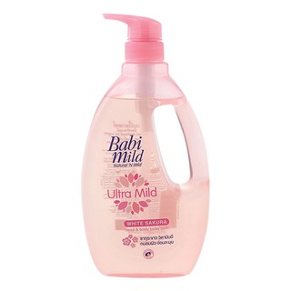 Sữa tắm trẻ em babi mild white sakura