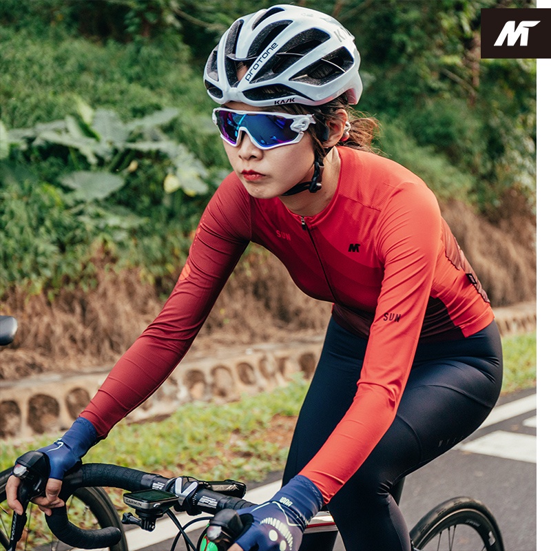 Bộ Đồ Thể Thao Chạy Xe Đạp Chuyên Nghiệp Tay Dài Thoáng Khí Thời Trang Mùa Hè Cho Nam Và Nữ
