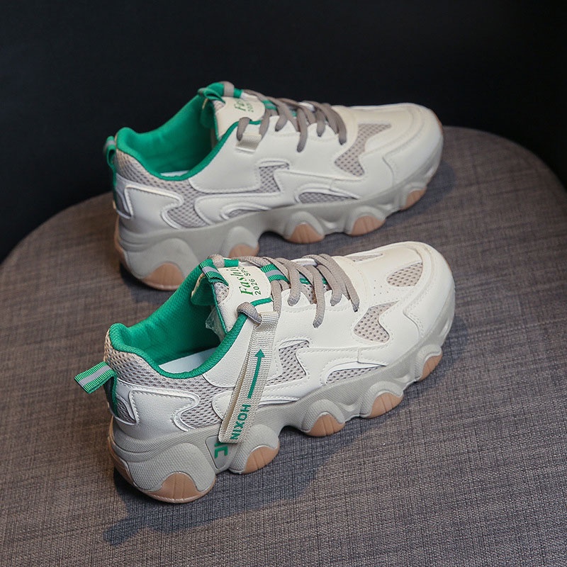 Giày Thể Thao Thoáng Khí Phong Cách Hàn Quốc Cho Nữ