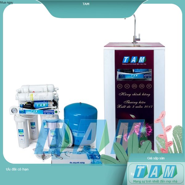 Máy lọc RO TAM 10 lõi Hàn Quốc TAM01-10