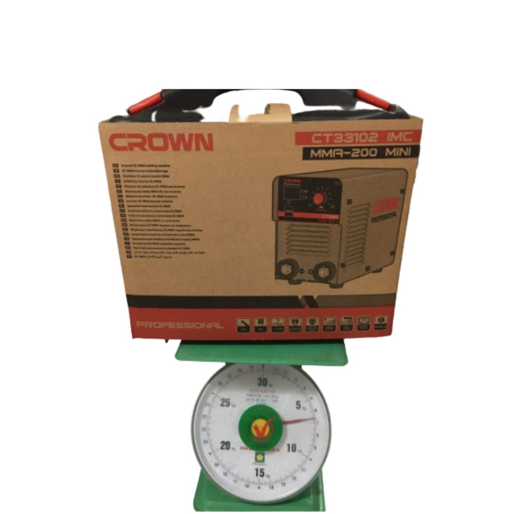 Máy hàn điện tử Crown CT33099 MMA-200 chuyên xưởng , hàn kéo que 3.2MM liên tục - Hàng chính hãng