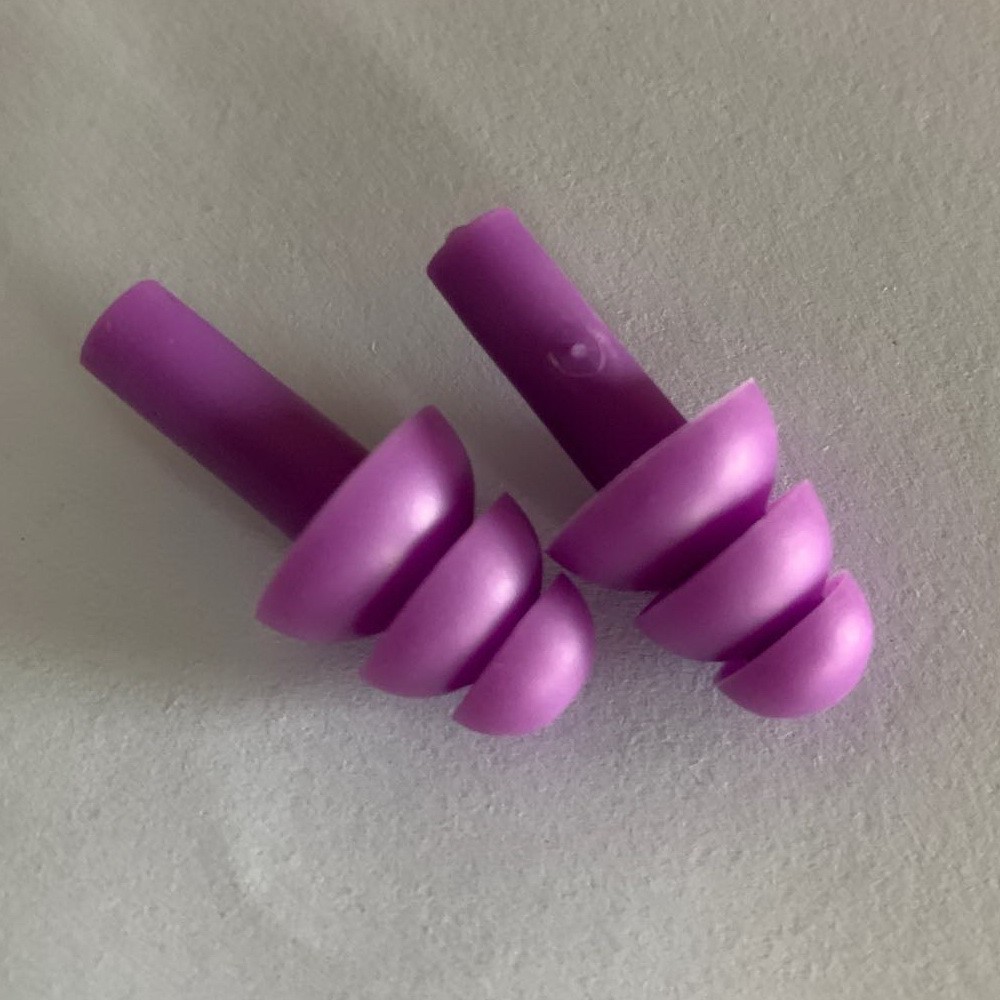 1 Cặp Nút Bịt Tai Chống Ngáy Bằng Silicone Tiện Dụng