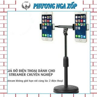 Giá đỡ điện thoại Vocal ⭐ FREE SHIP ⭐1 kẹp, 2 kẹp để bàn chịu lực tốt, xoay 360 độ, đa năng tiện