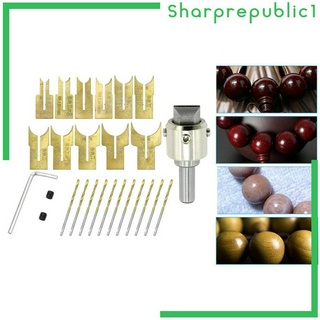 [Shpre1] Bộ dao phay hạt gỗ làm hạt Phật