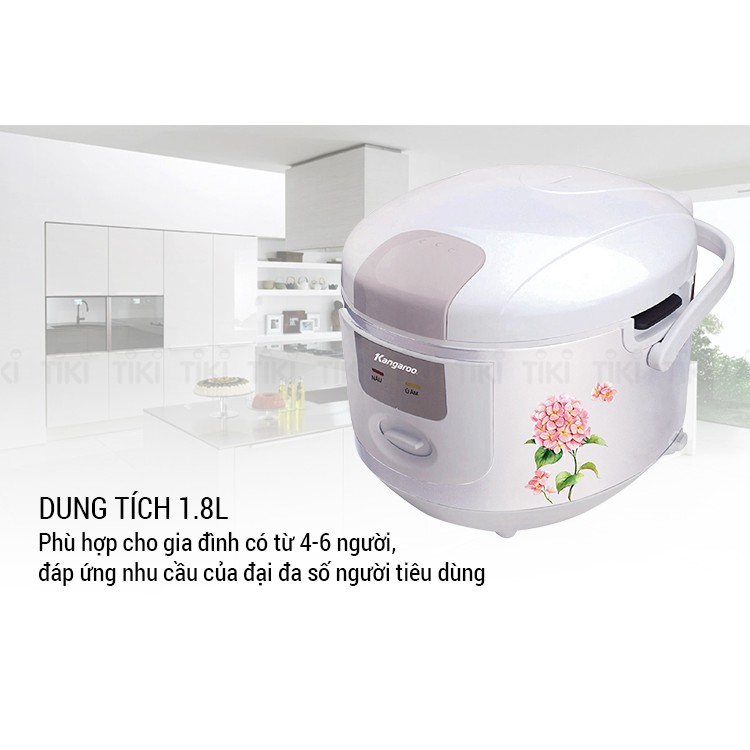 Nồi Cơm Điện Kangaroo KG15H/KG11H Chính Hãng Giá Tốt