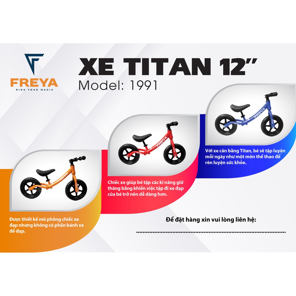 Xe Cân Bằng Trẻ Em Freya