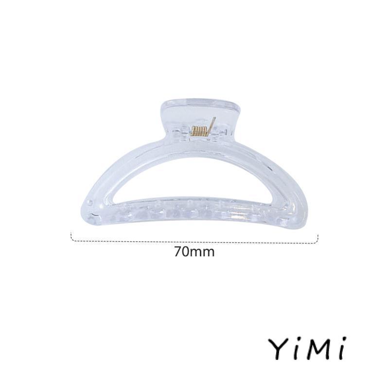 Kẹp tóc hình cá mập trong suốt đáng yêu cho bé gái